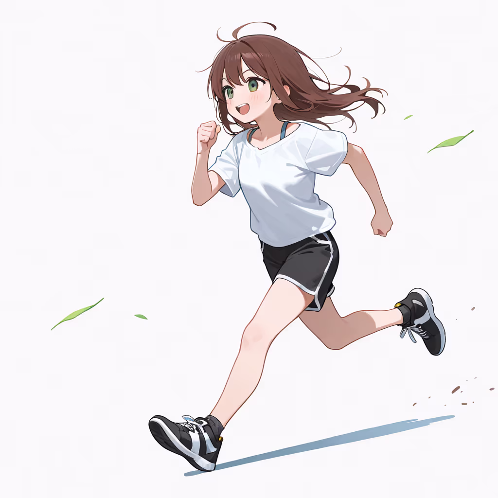 走るの作例