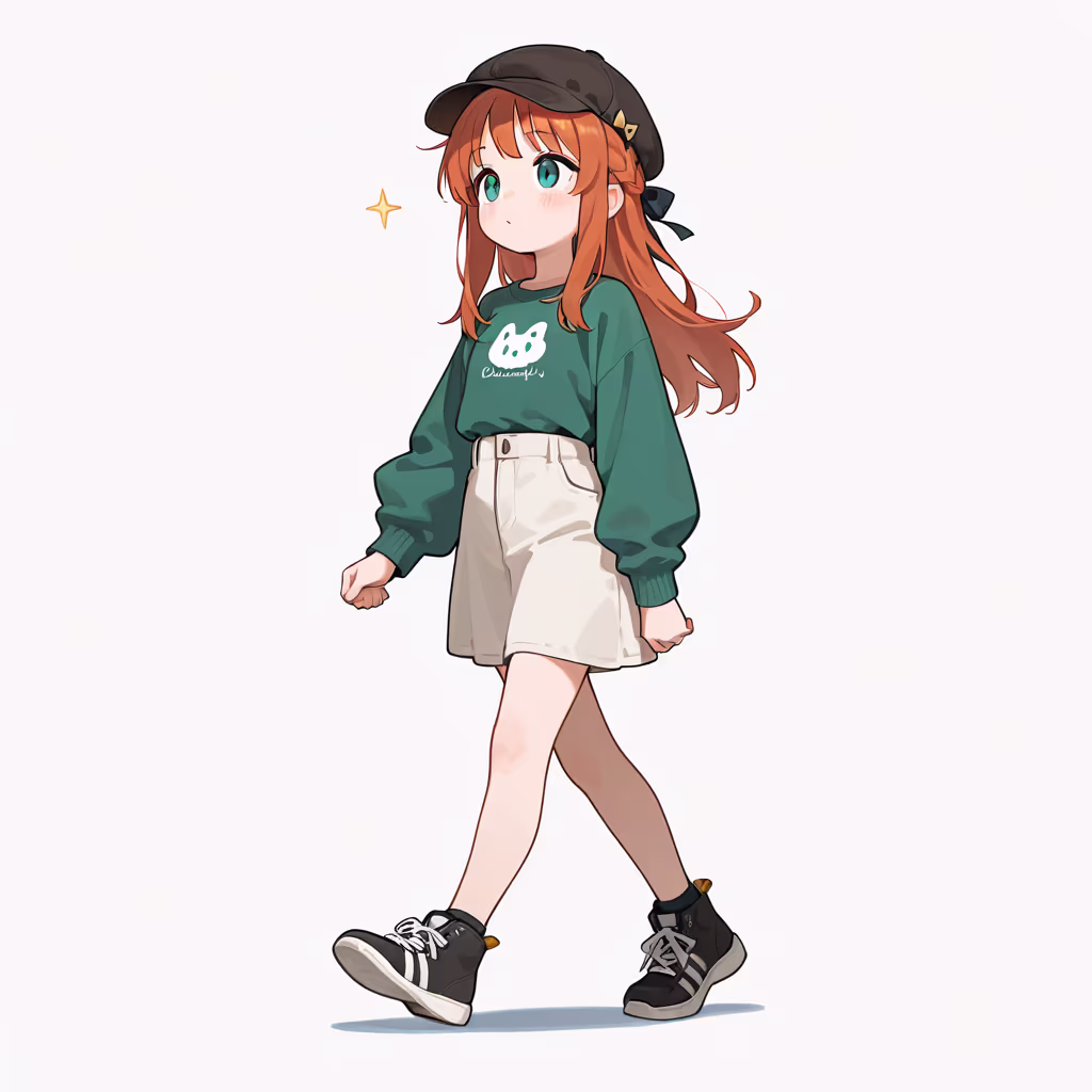 歩くの作例