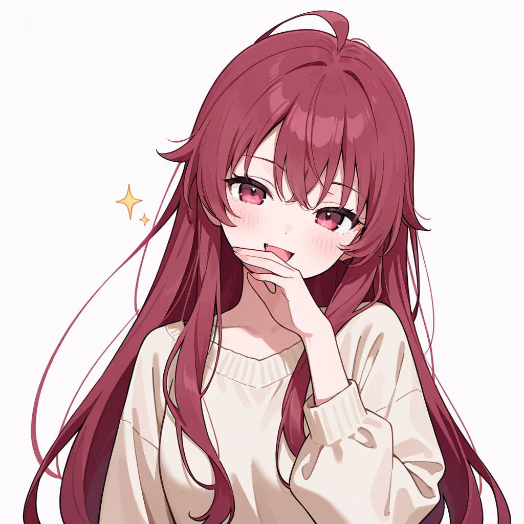 お嬢様ポーズの作例