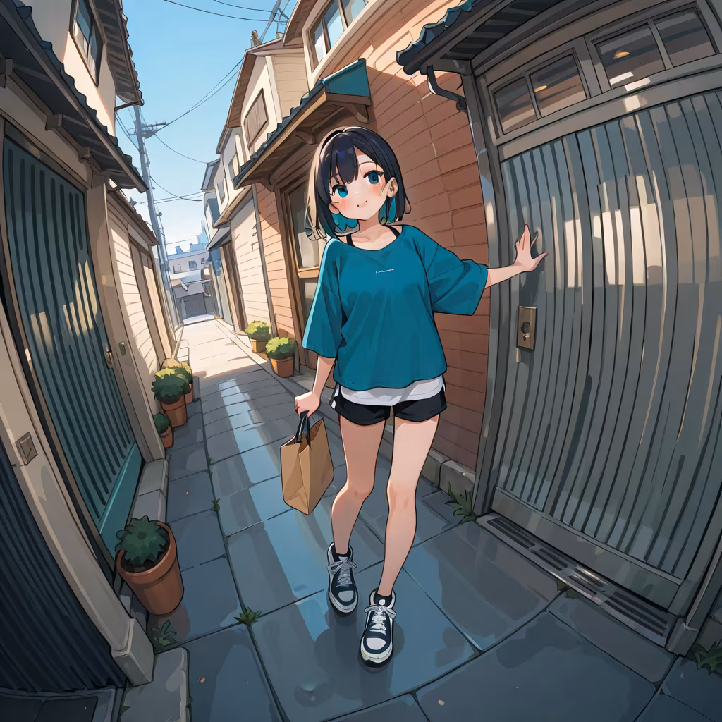 魚眼レンズの作例