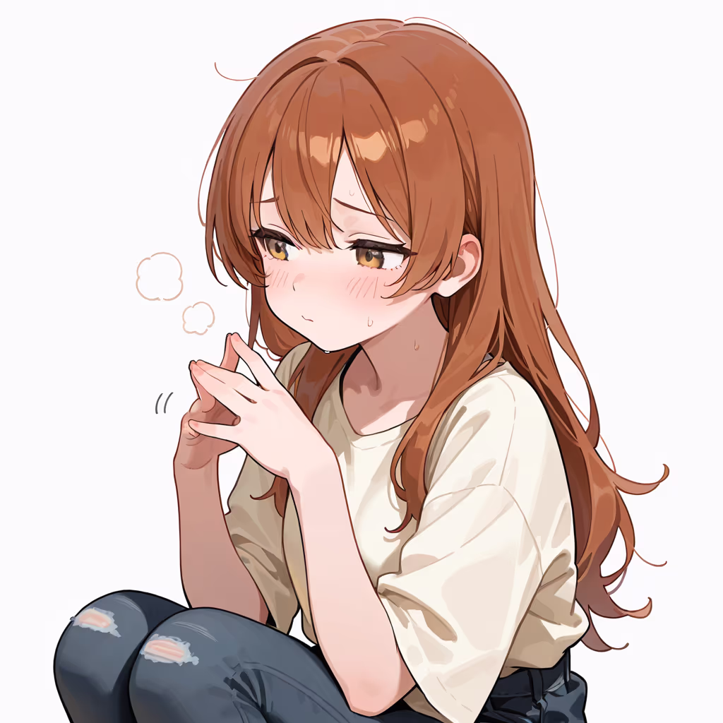 手をいじるの作例