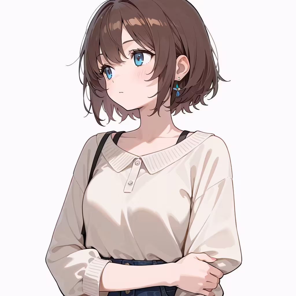 自分の腕を持つの作例