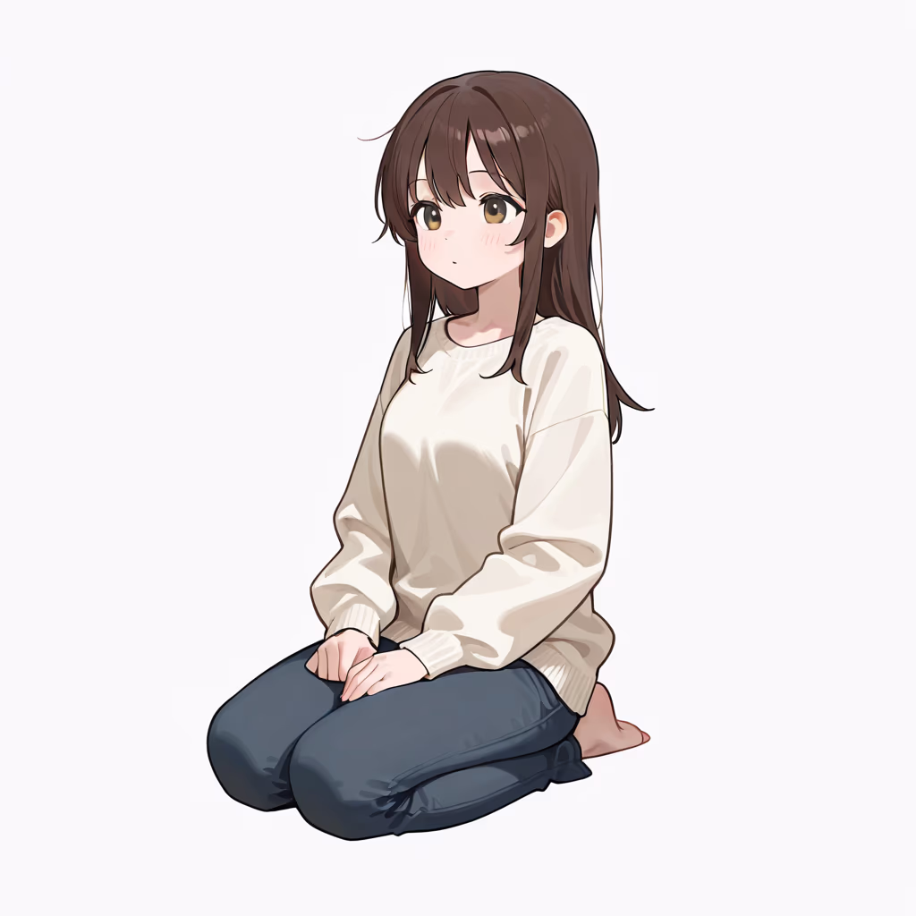 正座の作例