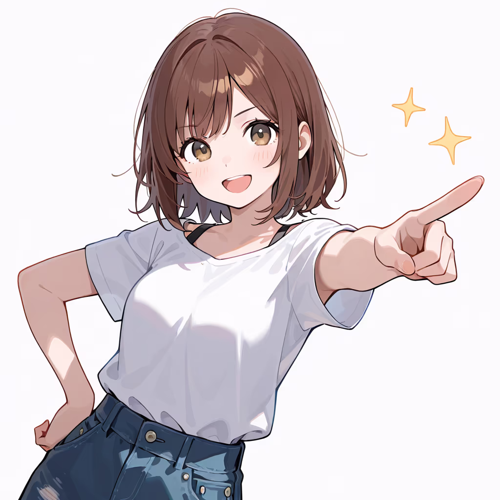 指差しの作例