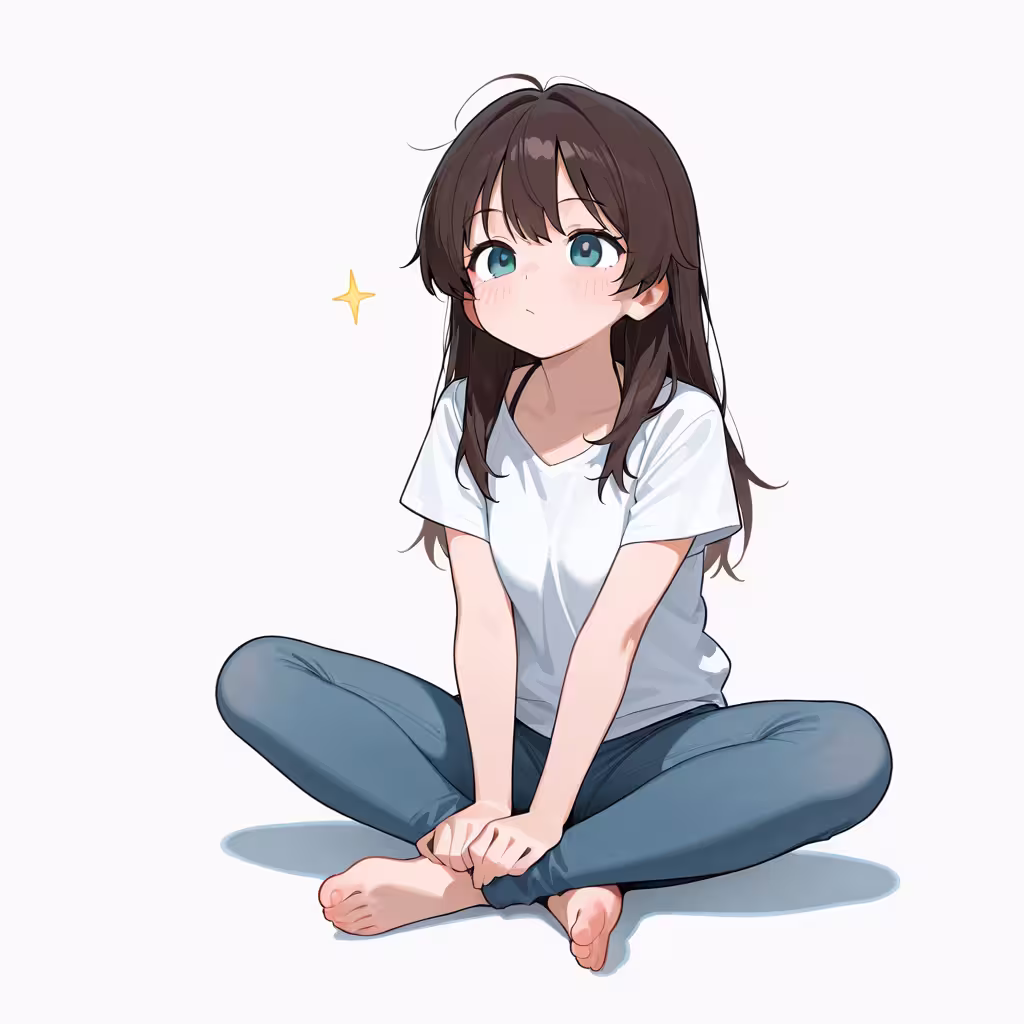 あぐらの作例