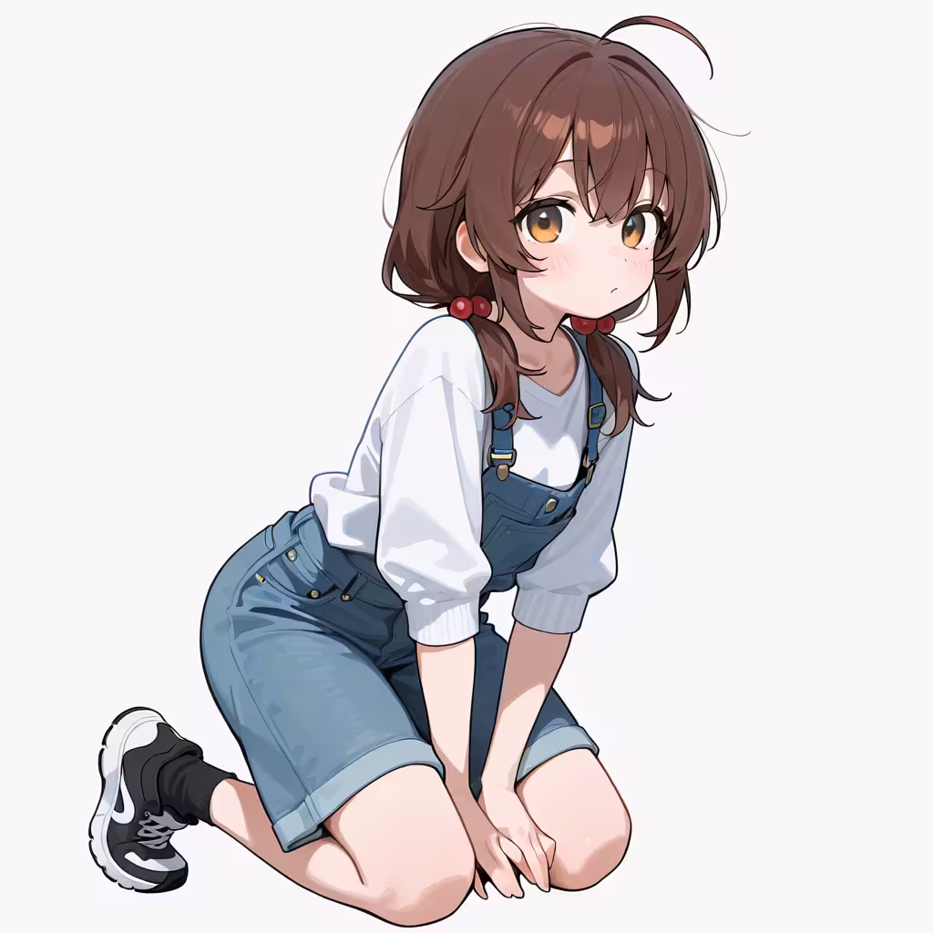 跪くの作例