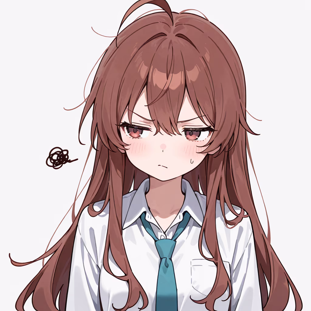 苛立ちの作例