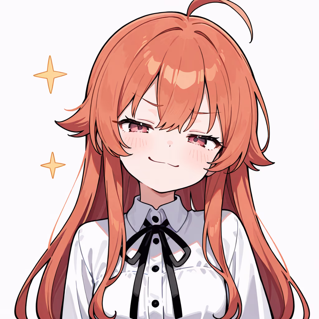 どや顔の作例