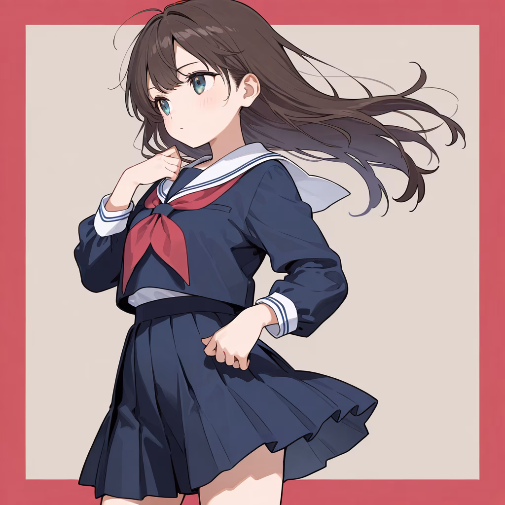 外枠演出の作例