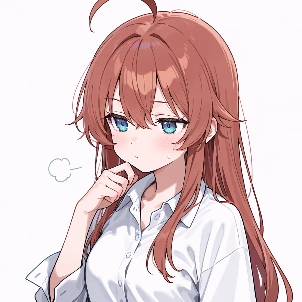 ため息の作例