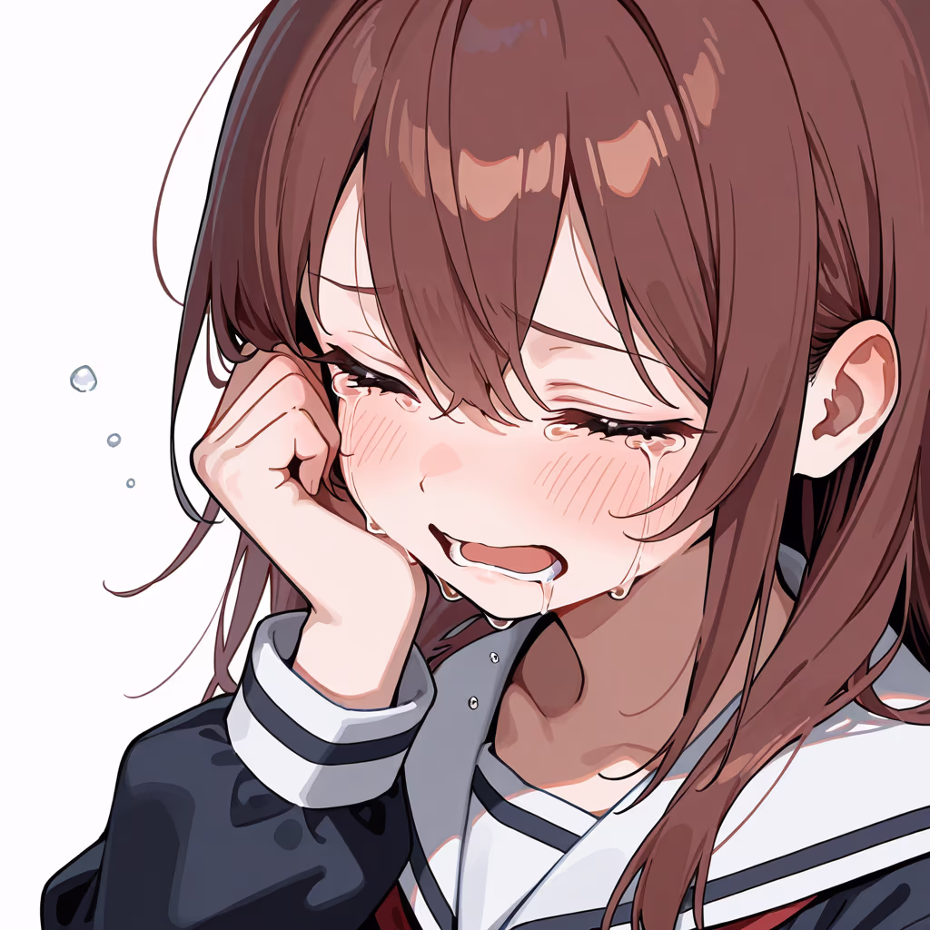 すすり泣きの作例