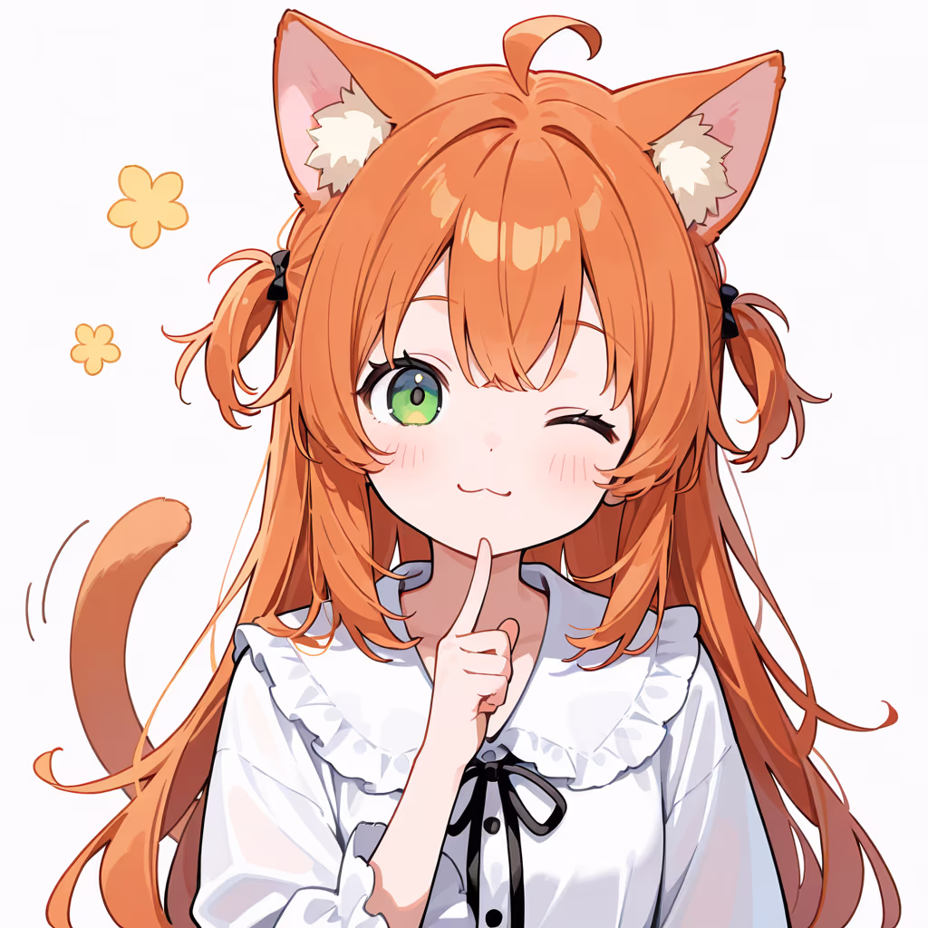 ウィンク＆猫口の作例