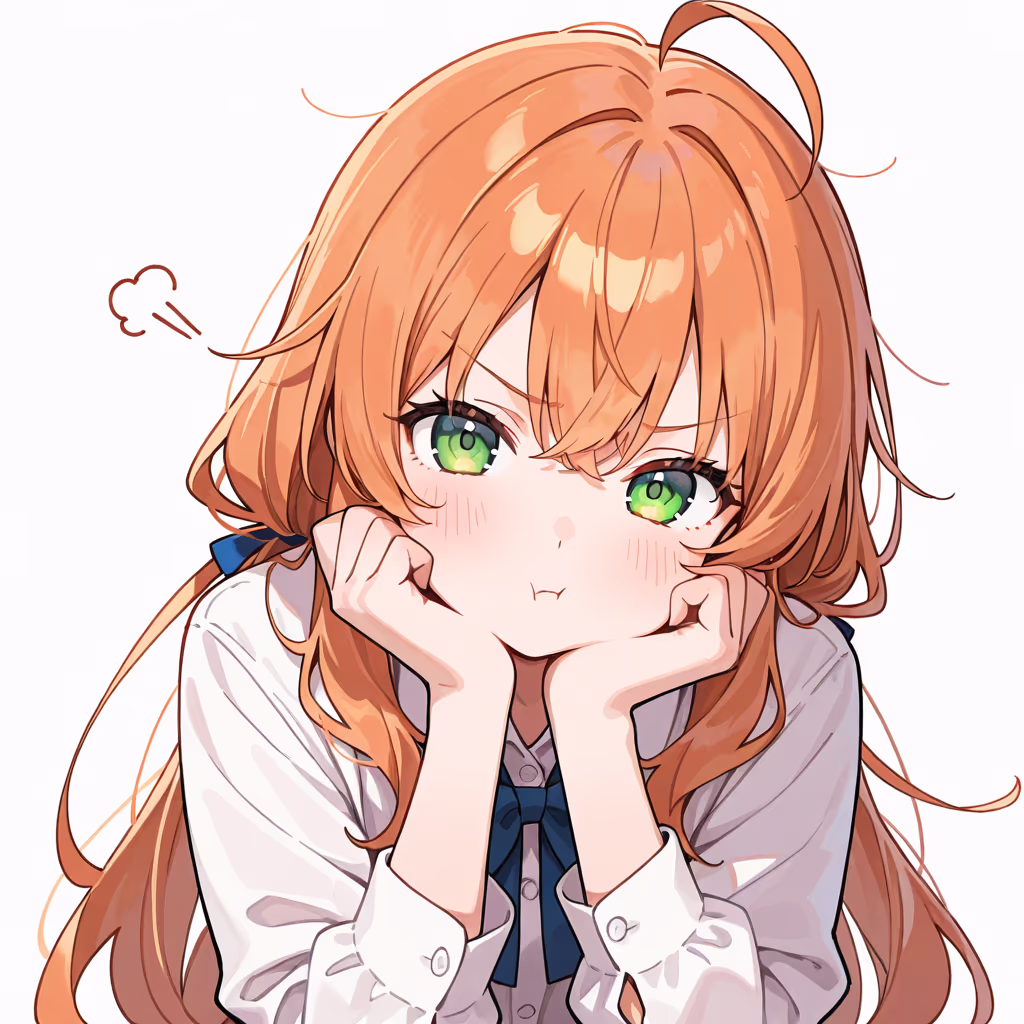 ふくれっ面の作例