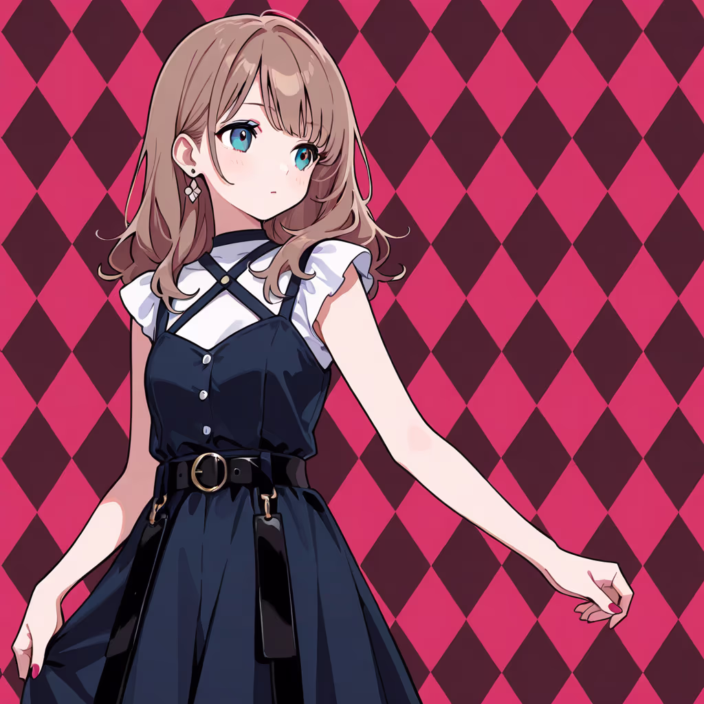 アーガイル柄の作例