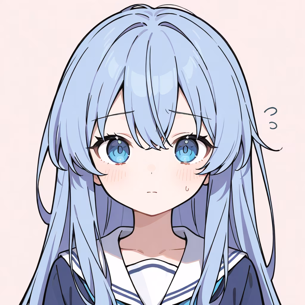 困り眉の作例
