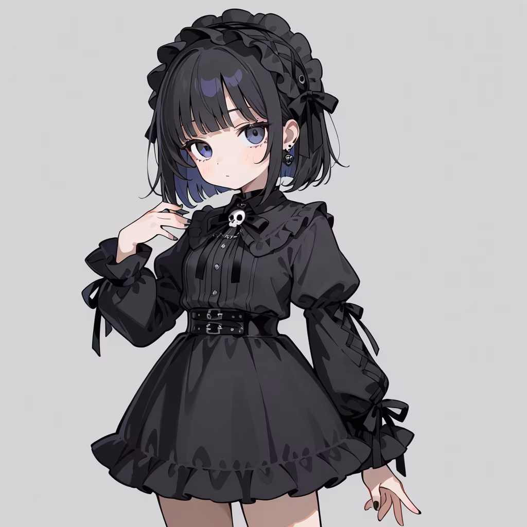 ゴシックファッションの作例