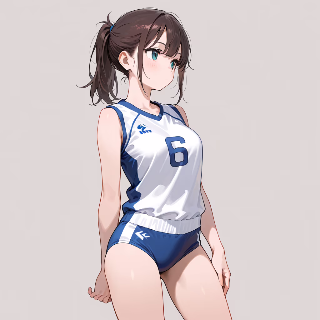 スポーツウェアの作例