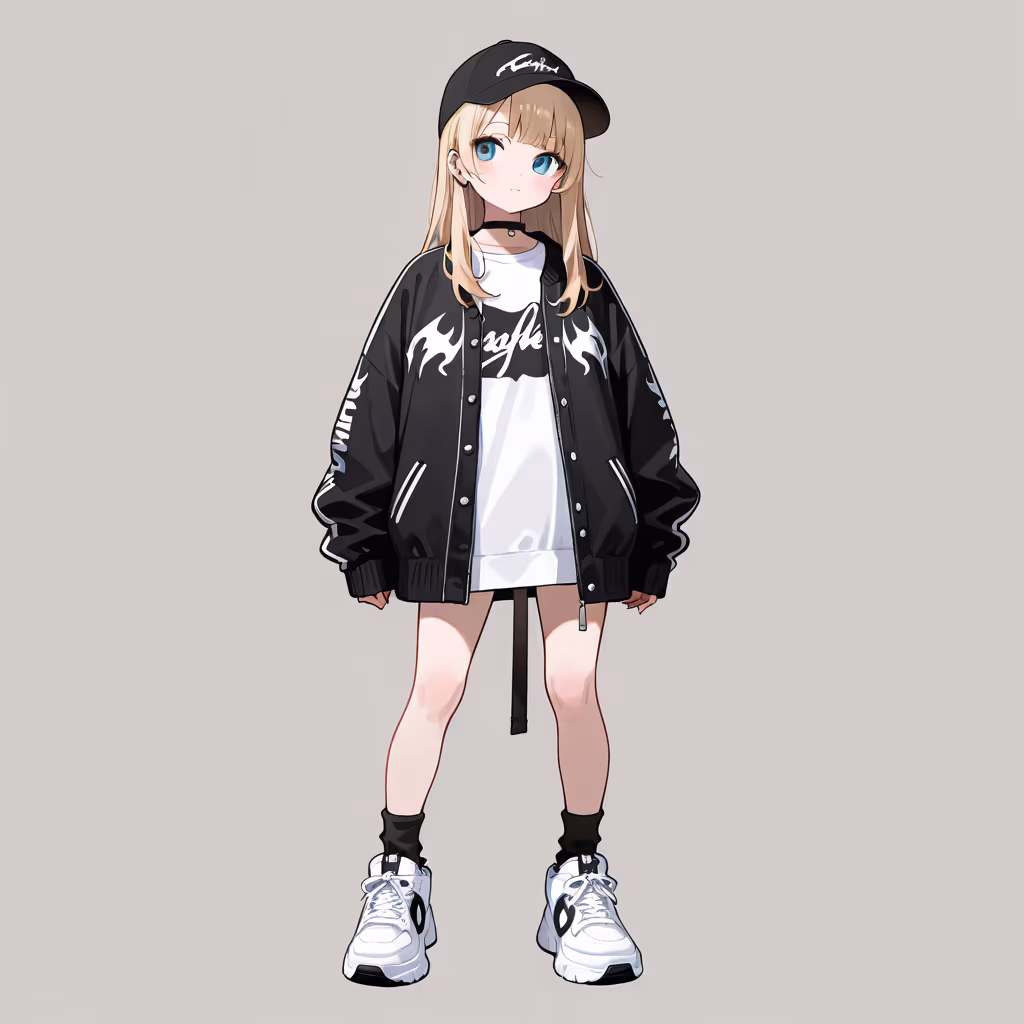 ストリートウェアの作例