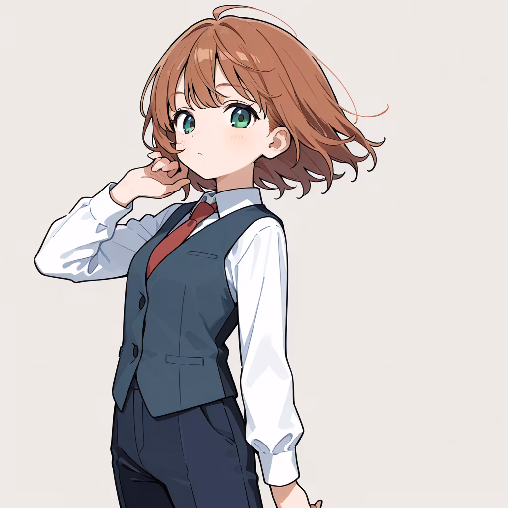 ベストの作例