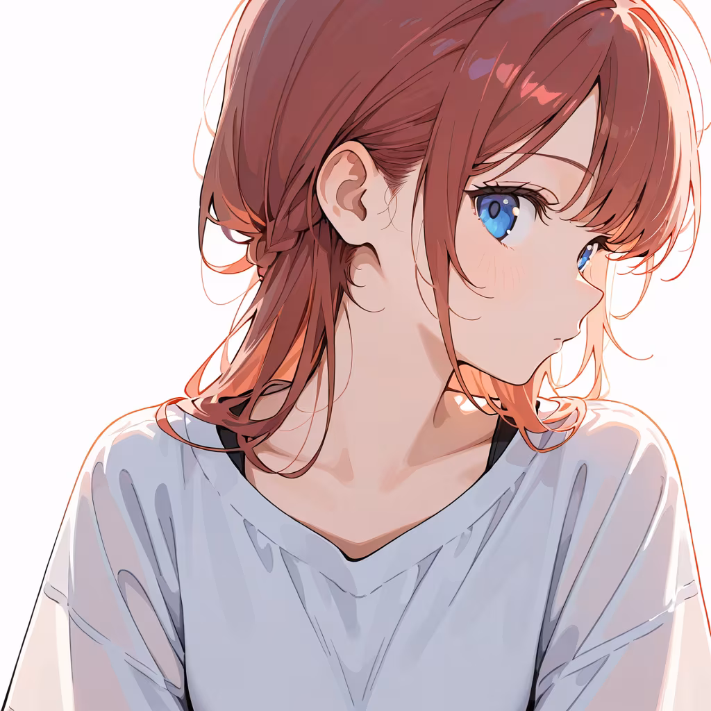 流し目の作例