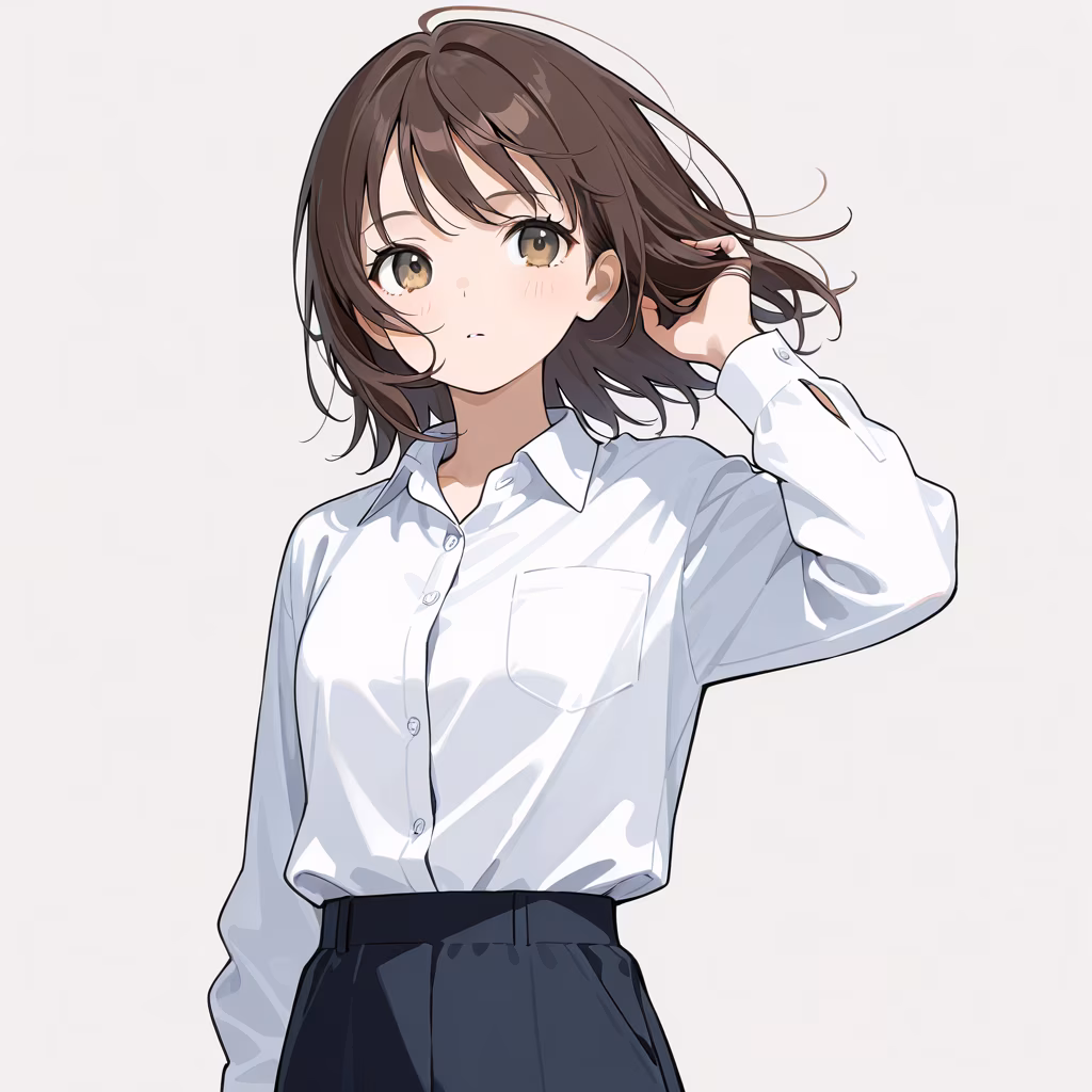 ワイシャツの作例