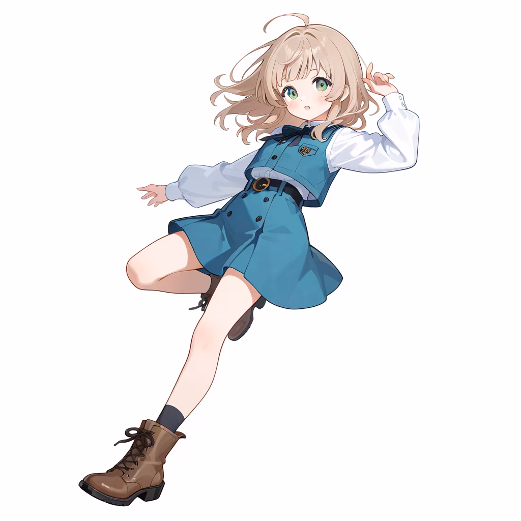 アンクルブーツの作例