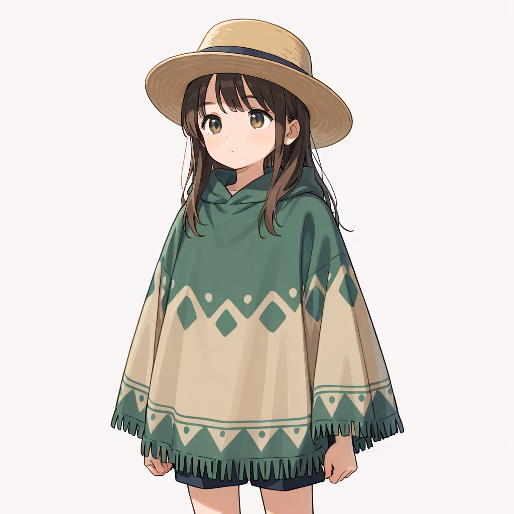 ポンチョの作例
