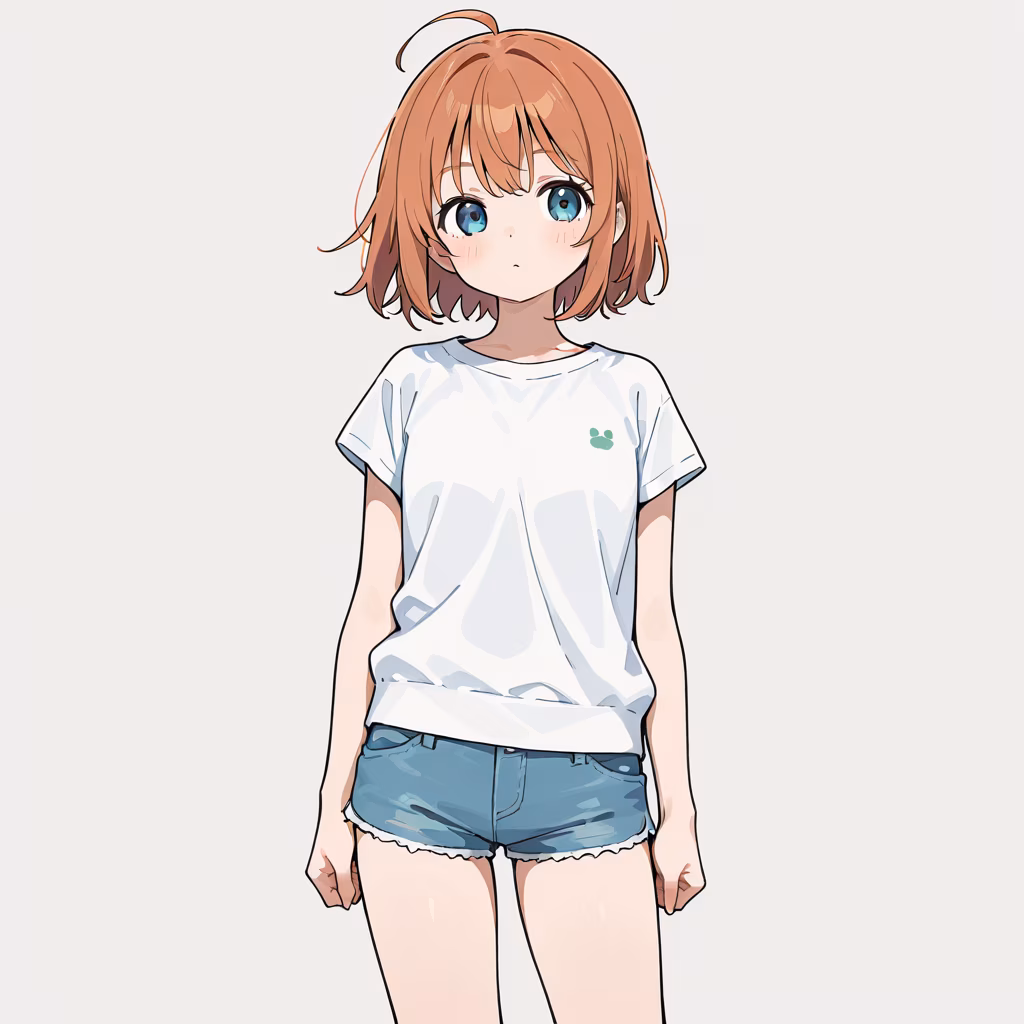 ホットパンツの作例