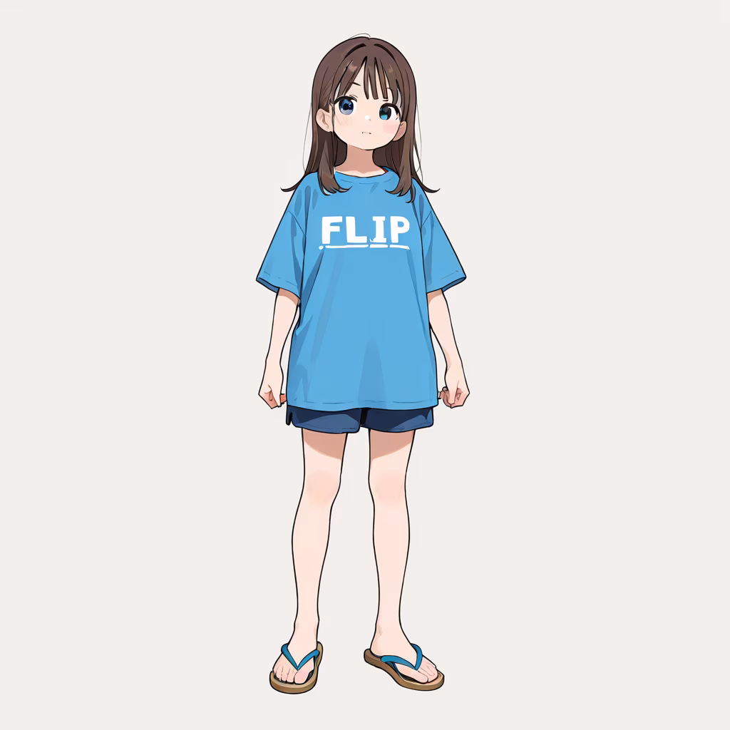 ビーチサンダルの作例