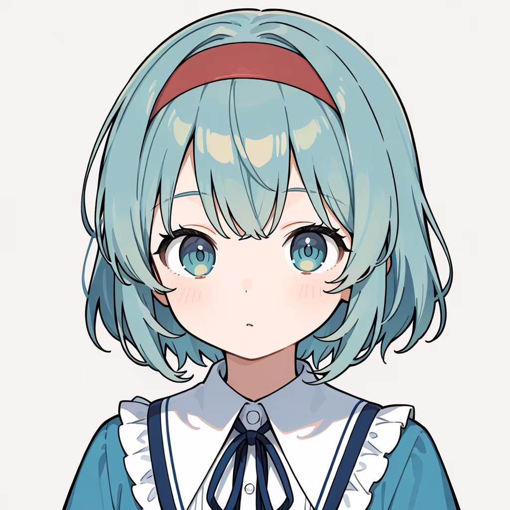 ヘアバンドの作例