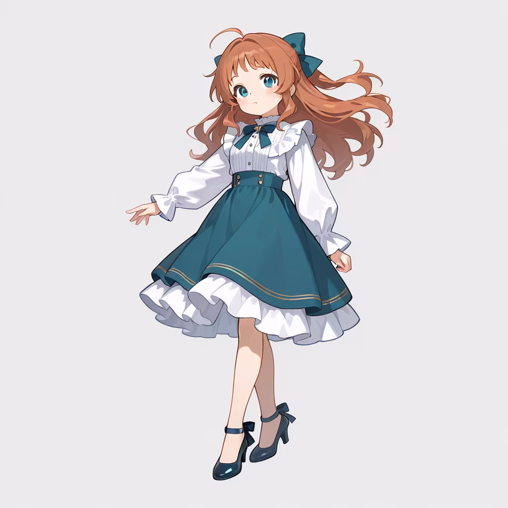 パンプスの作例