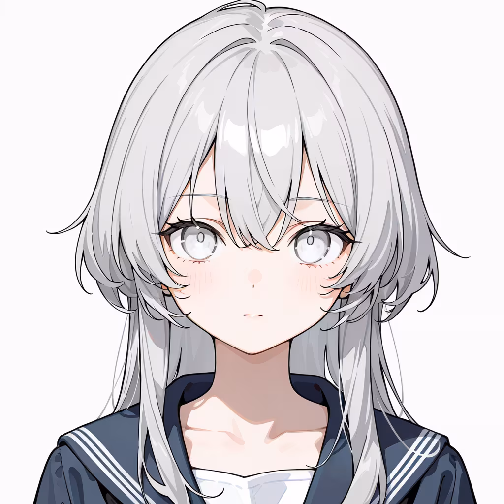 白眼の作例