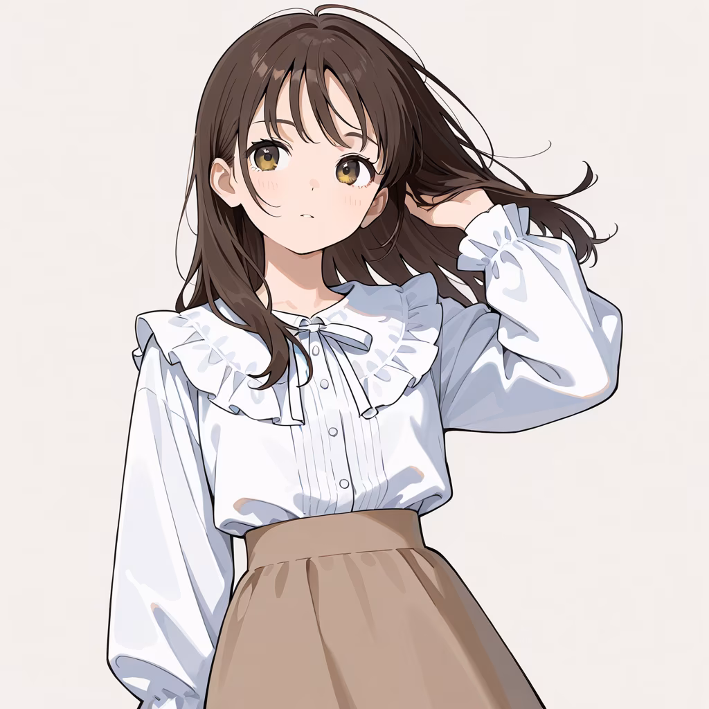ブラウスの作例