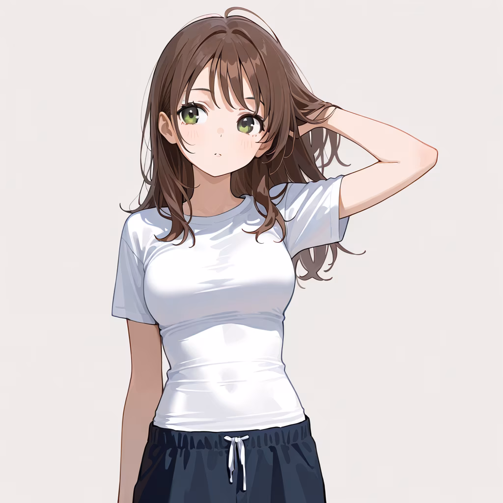 タイトシャツの作例