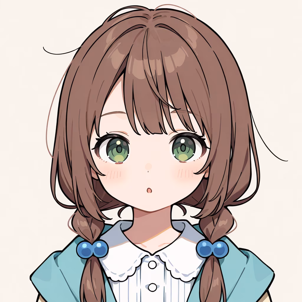 ヘアビーズの作例