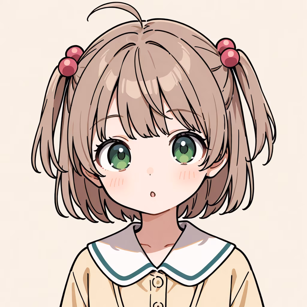 ヘアゴムの作例