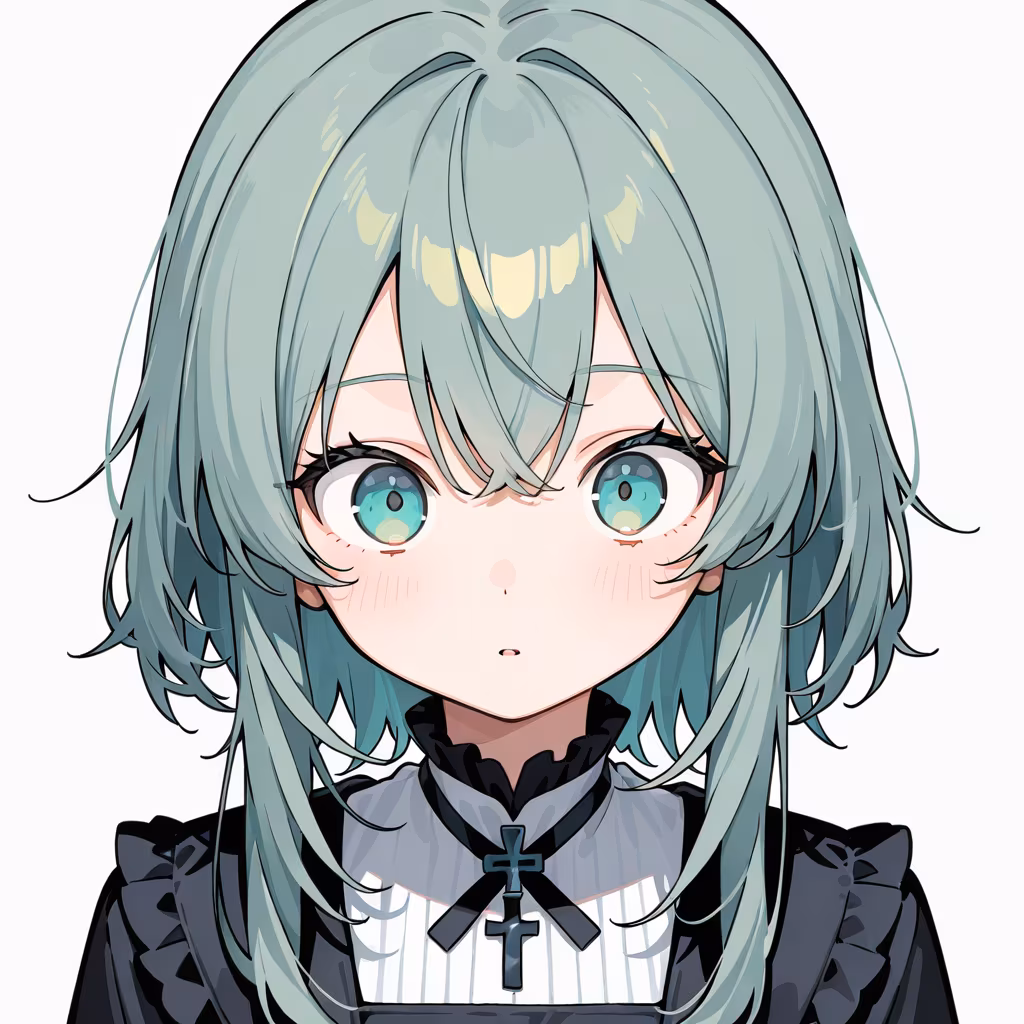 寄り目の作例