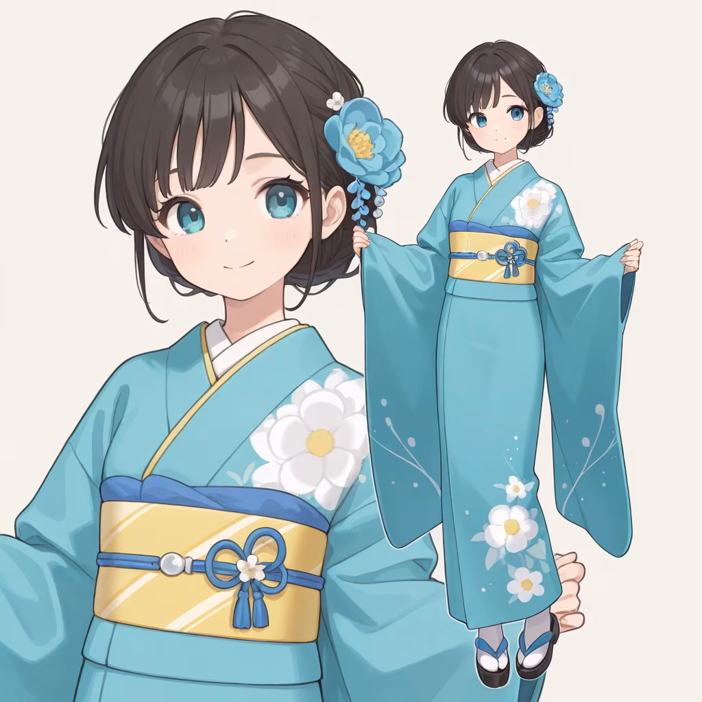 振袖の作例