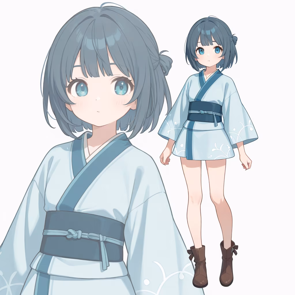ミニ着物の作例