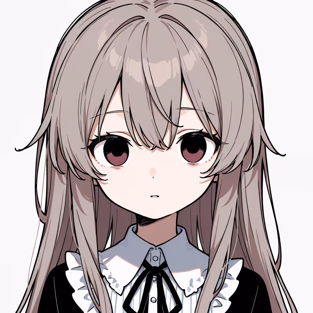 虚ろ目の作例