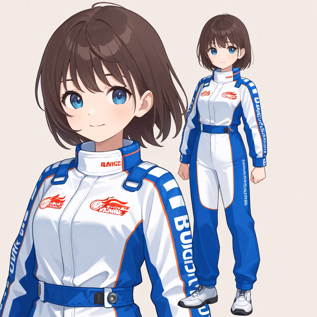 レーシングスーツの作例