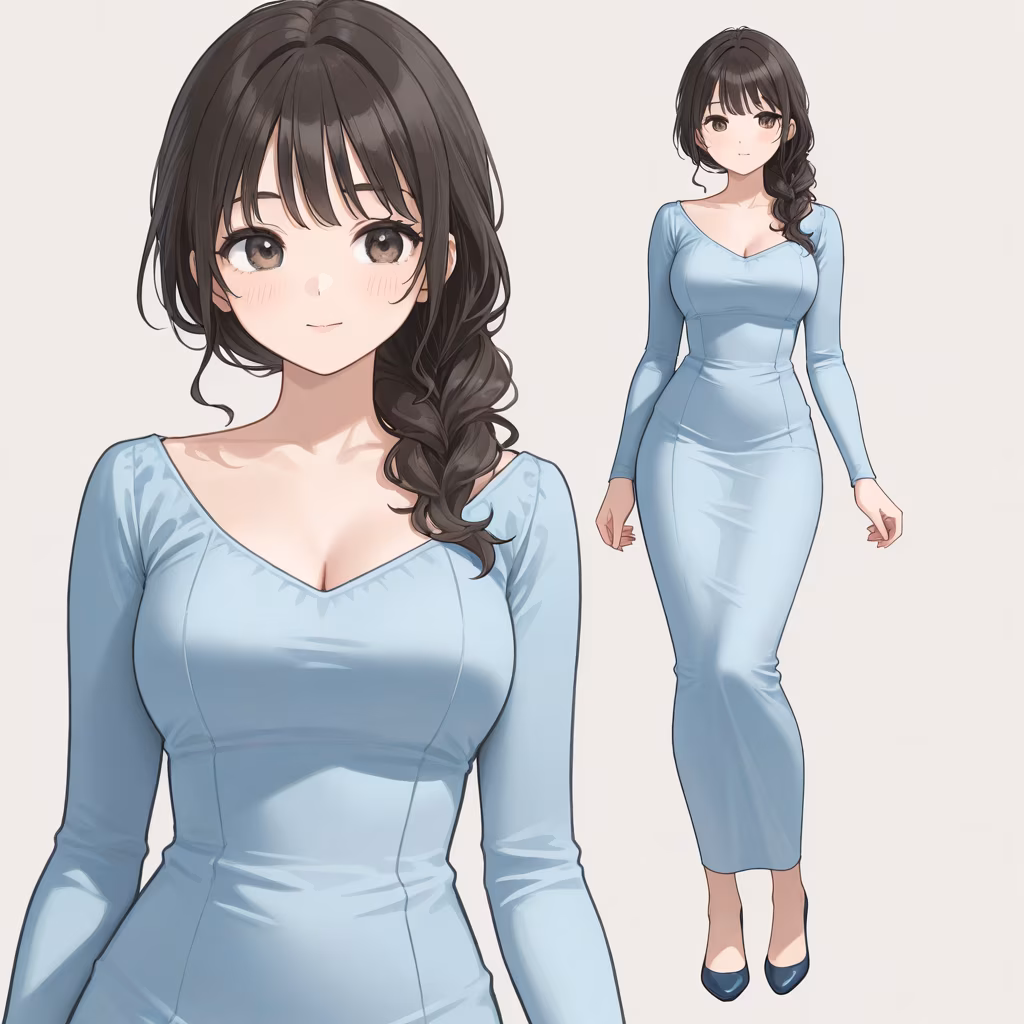 ホブルドレスの作例