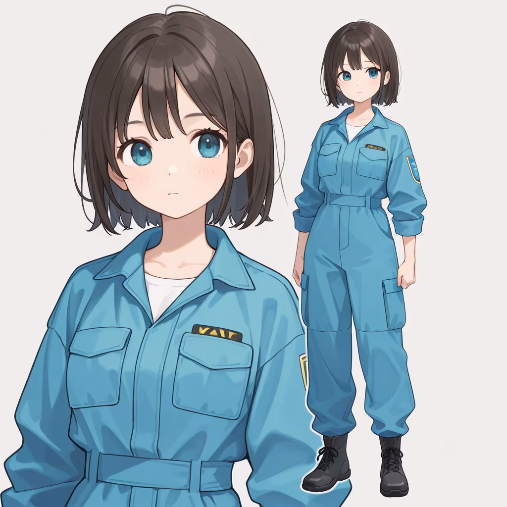 ジャンプスーツの作例