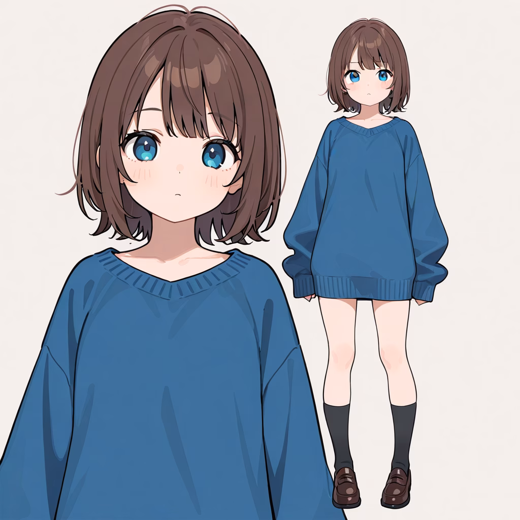 セータードレスの作例
