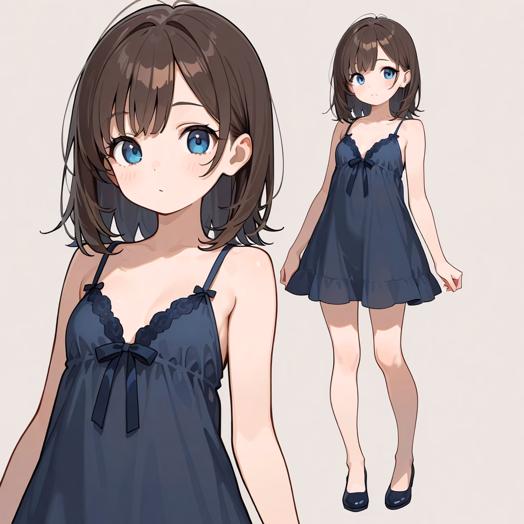 ネグリジェの作例