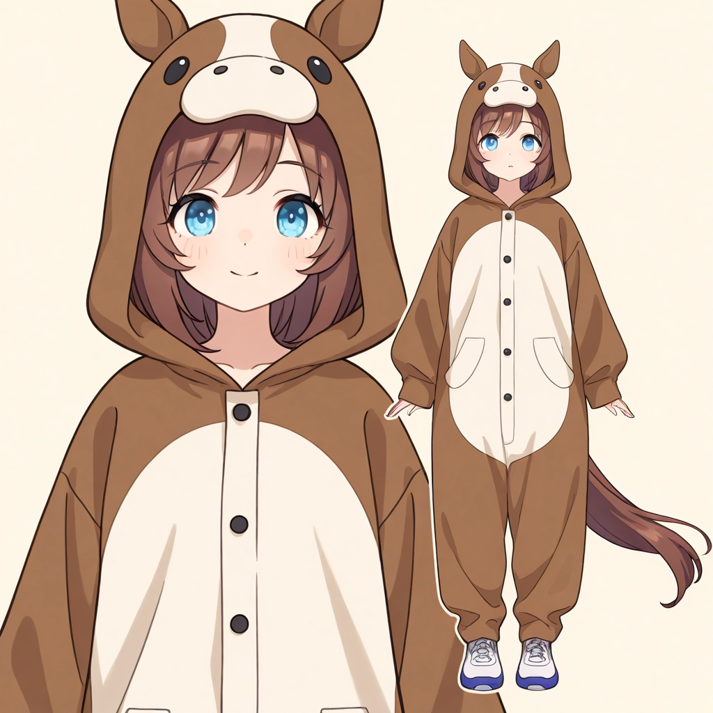 馬の着ぐるみの作例