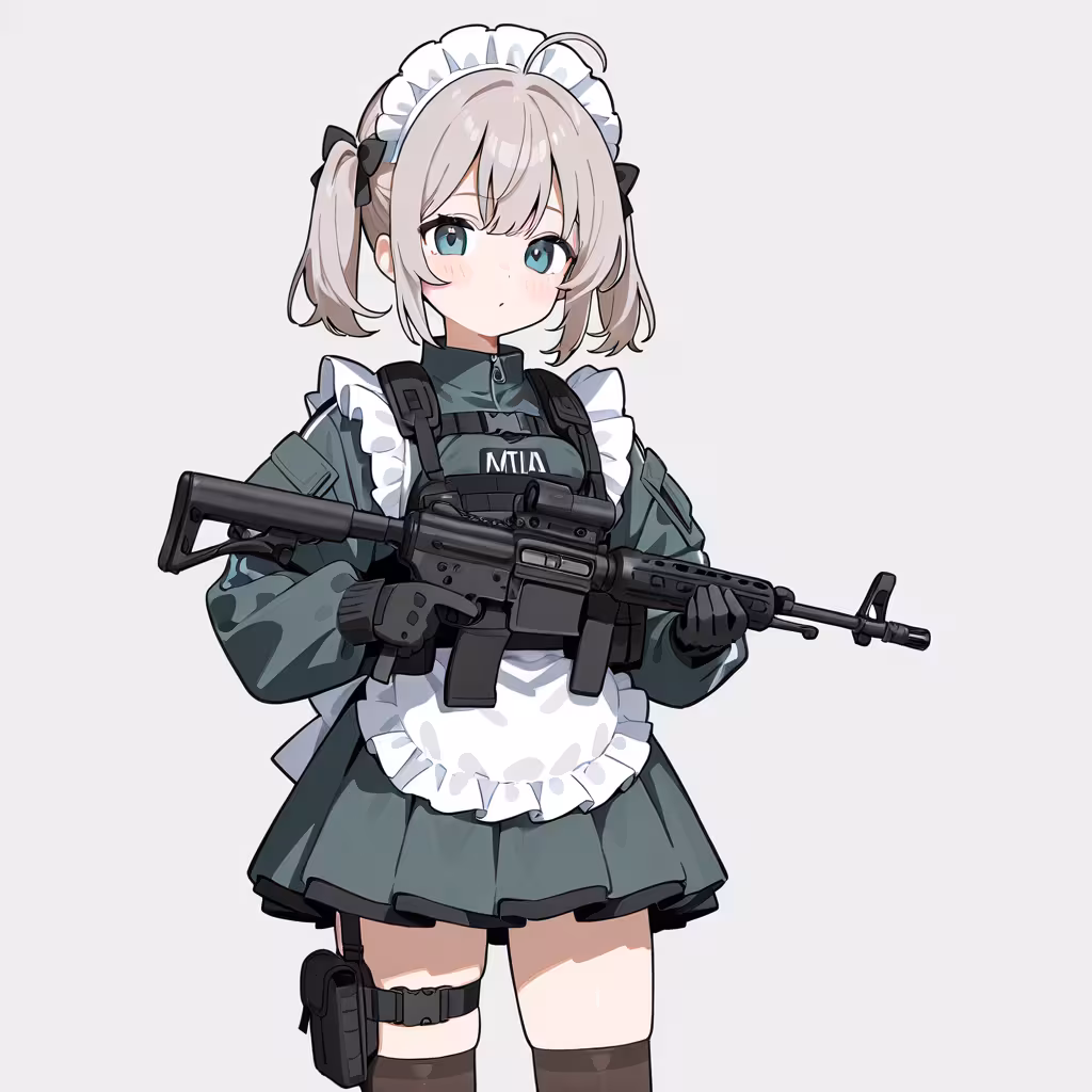 型破りなメイド服の作例