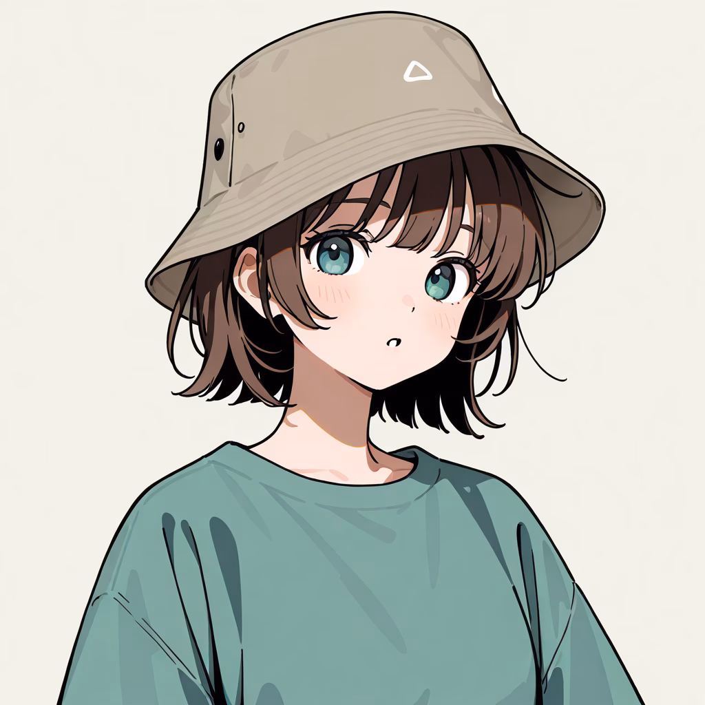 バケットハットの作例