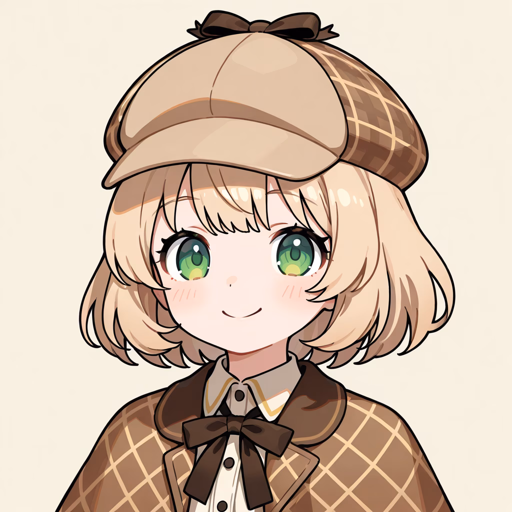 鹿撃ち帽の作例