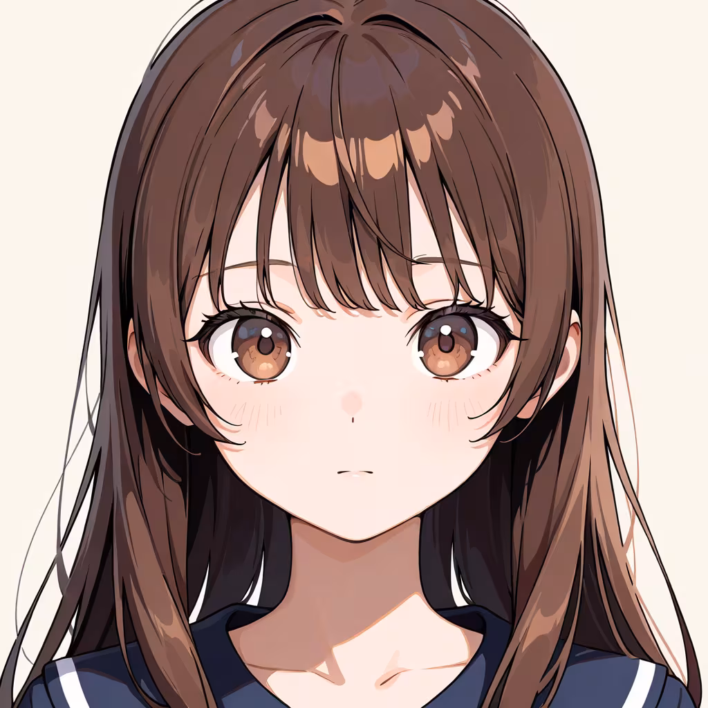 シースルーバング 薄い前髪の作例